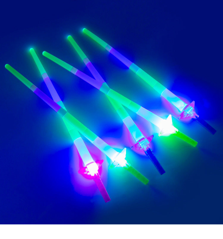 Large Telescopic Light Stick Glow Stick Concert Props Light Stick Stall Hot Sale Luminous Toy