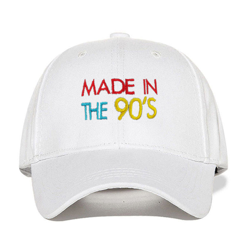 Embroidered baseball cap