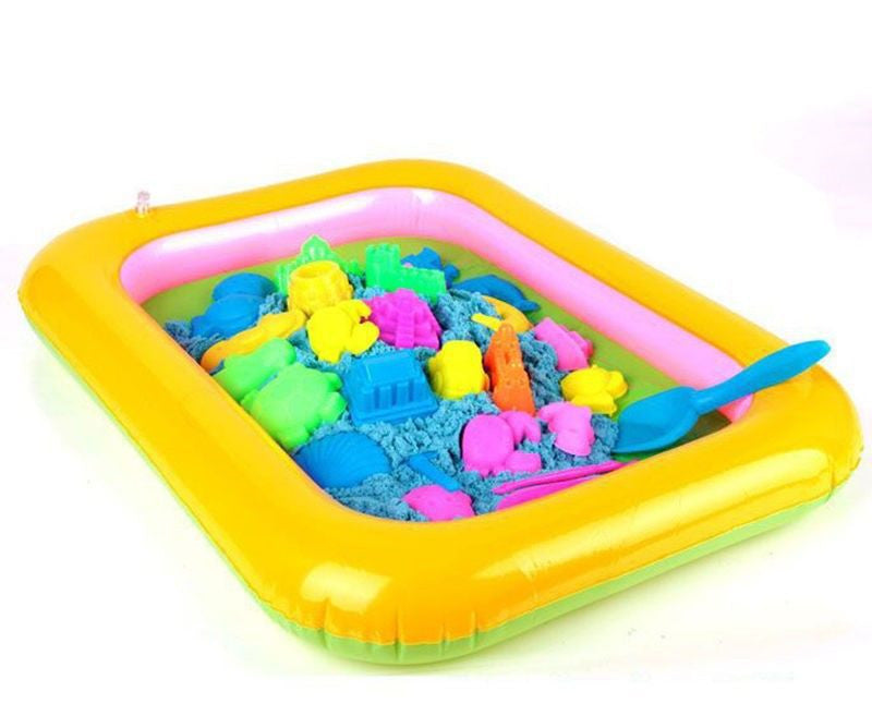 Sand Pool Inflatable Mold Soil Tool Inflatable Pool Mold Color Mud Space Sand Inflatable Cushion Sand