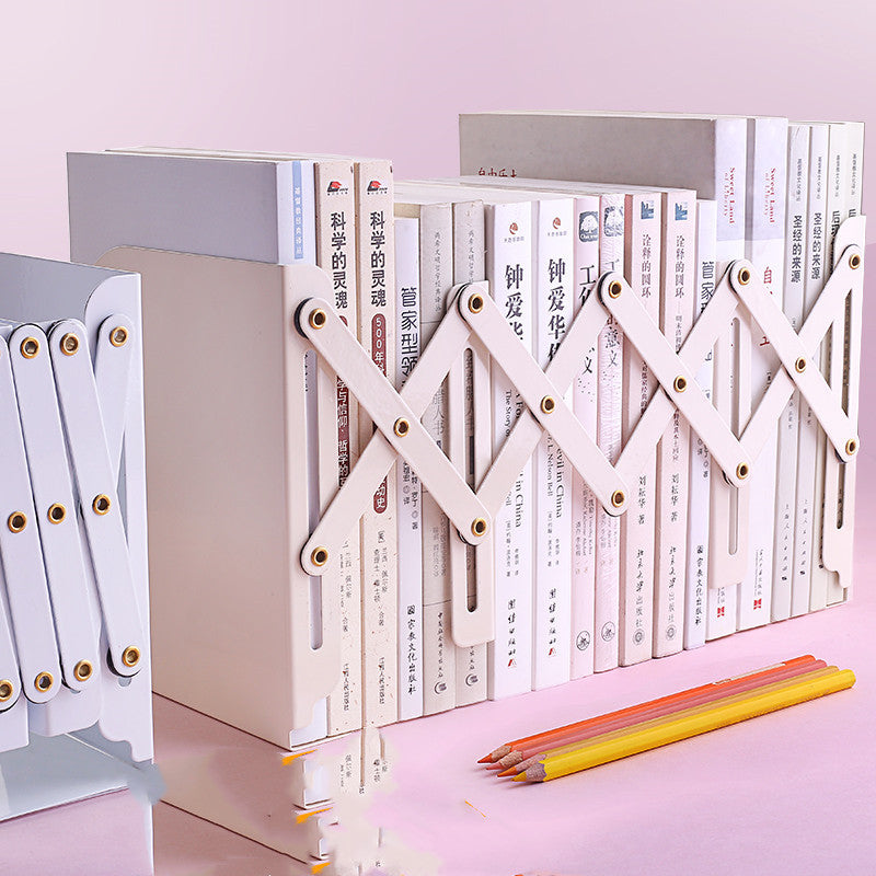Retractable book stand