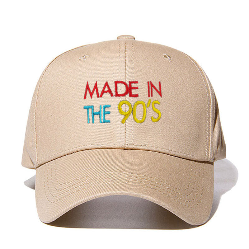 Embroidered baseball cap