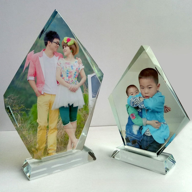 Crystal Trophy Medal Personality Licensing Authority Free Lettering Iceberg Prize Staff Award Souvenir