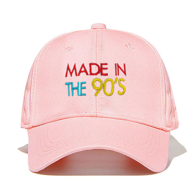 Embroidered baseball cap