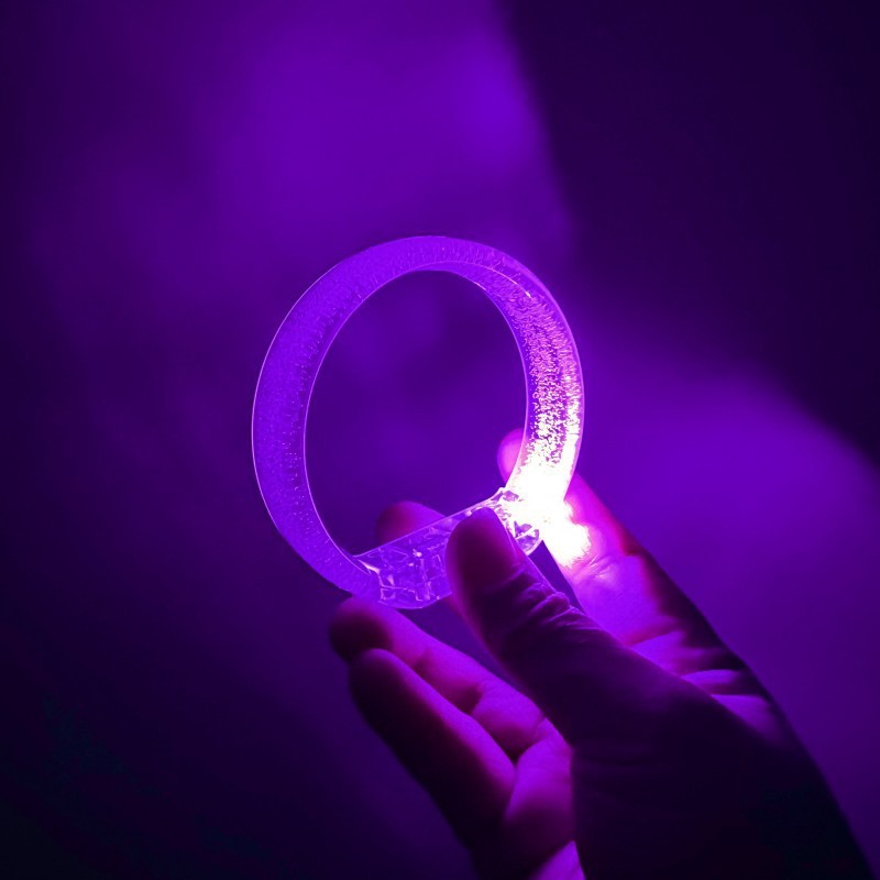 LED Luminous Hand Ring Concert Props Support Fluorescent Bracelet