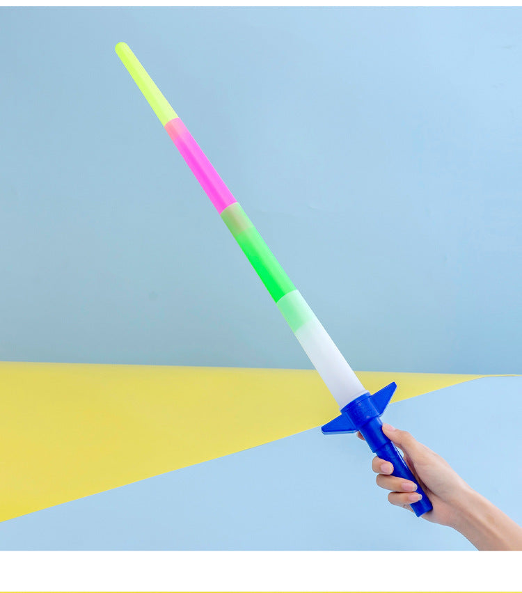 Large Telescopic Light Stick Glow Stick Concert Props Light Stick Stall Hot Sale Luminous Toy