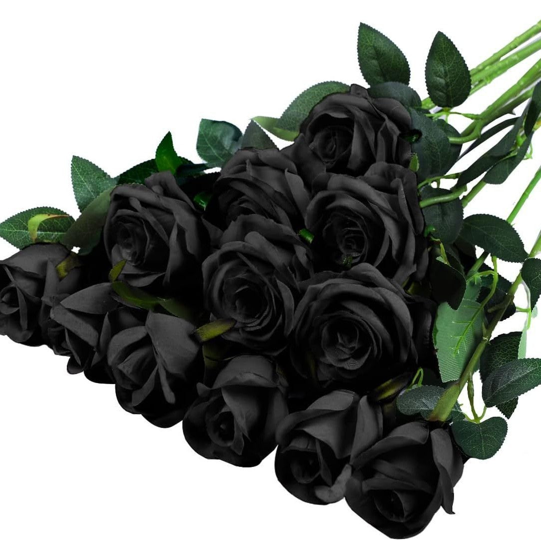 Artificial Rose Single Raw Silk Fake Flower Artificial Flowers