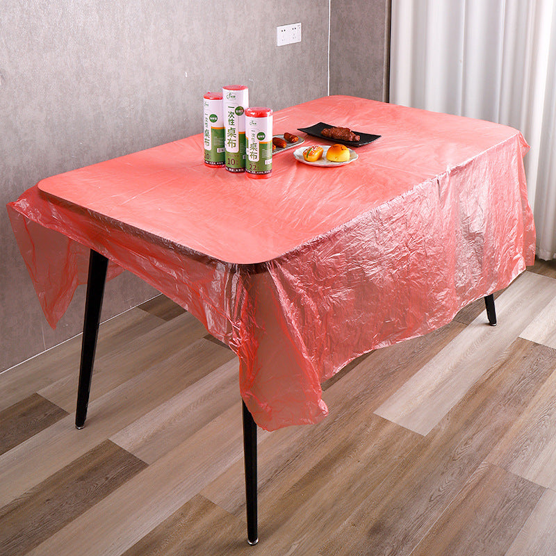 Disposable Tablecloth Roll Decoration Broken Tablecloth